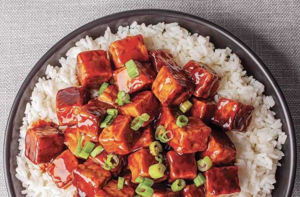 Tempeh Général Tao sans friture