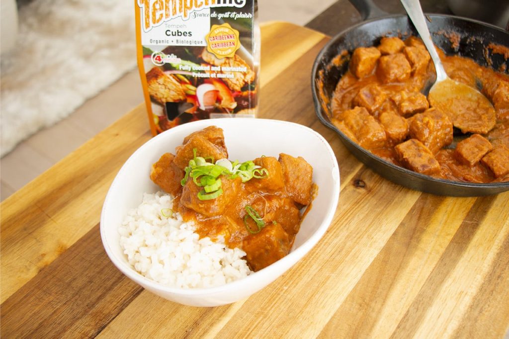 Tempeh sauce à l’arachide