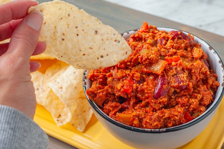 Chili végé au tempeh