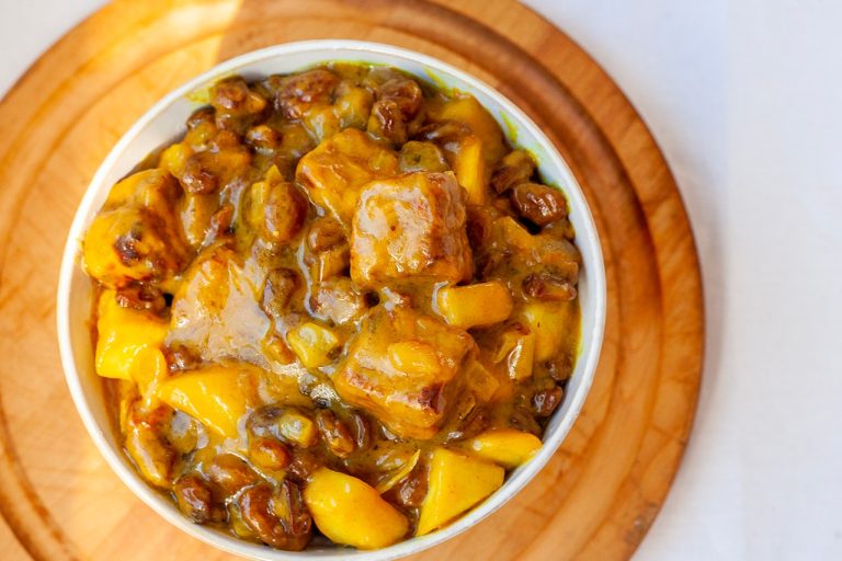 Mijoté de tempeh au lait de coco