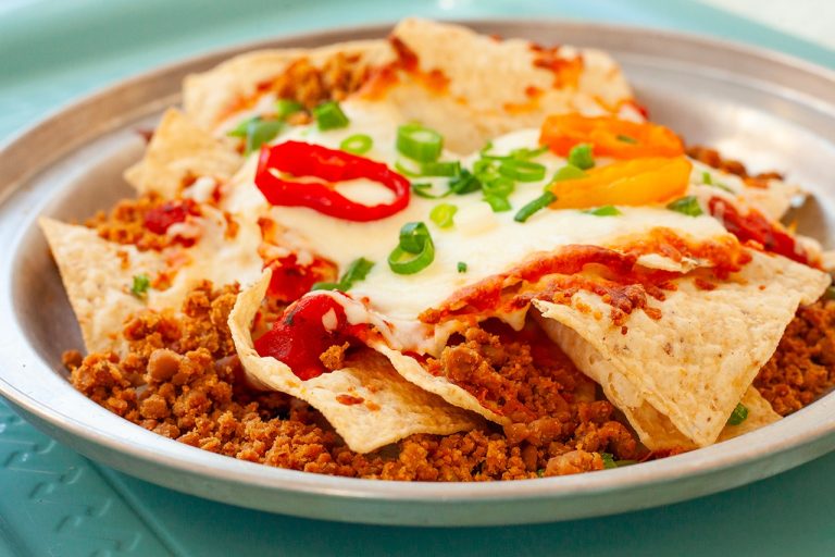 Nachos de tempeh