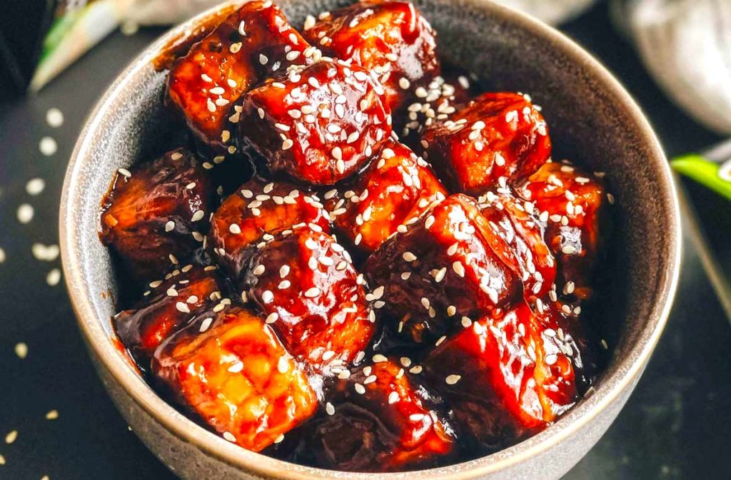 Tempeh grillés à l’érable