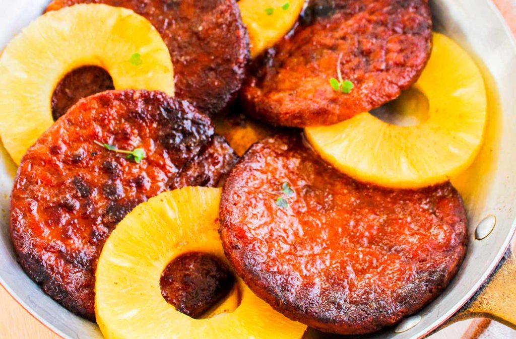 Tempeh à l&rsquo;ananas